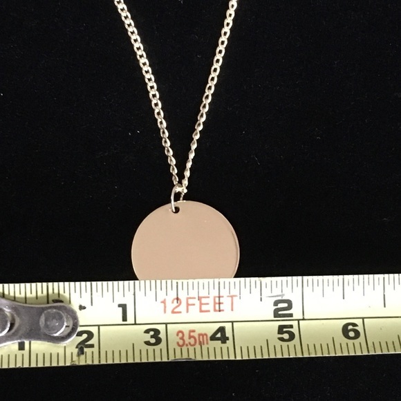 Double Layered Gold Tone Necklace - Picture 9 of 9